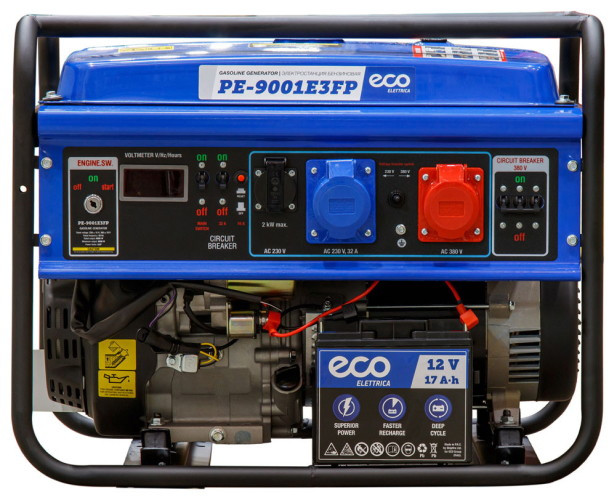 Бензиновый генератор ECO PE-9001E3FP