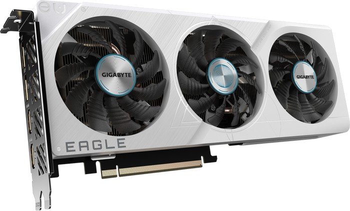 Видеокарта Gigabyte GeForce RTX 4060 Ti Eagle OC Ice 8G GV-N406TEAGLEOC ICE-8GD