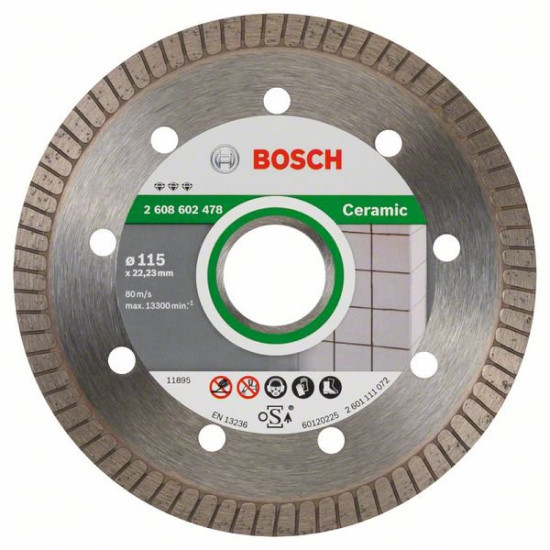 Отрезной диск алмазный Bosch 2.608.602.478