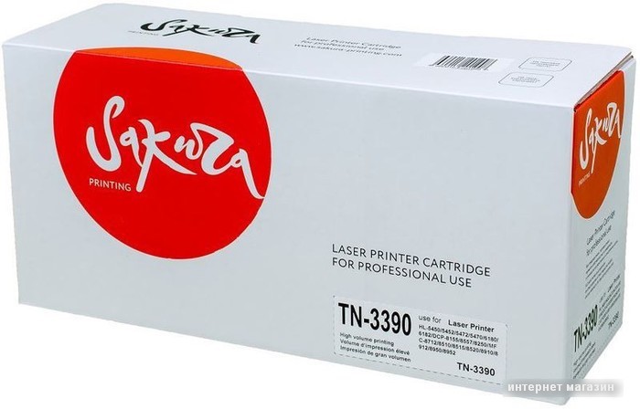 Картридж Sakura Printing SATN3390 (аналог Brother TN-3390)