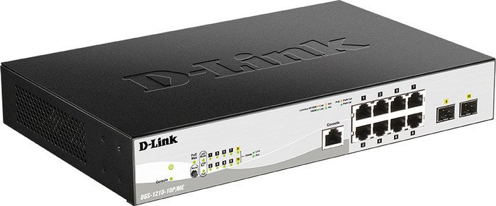 Коммутатор D-Link DGS-1210-10P/ME/B1A