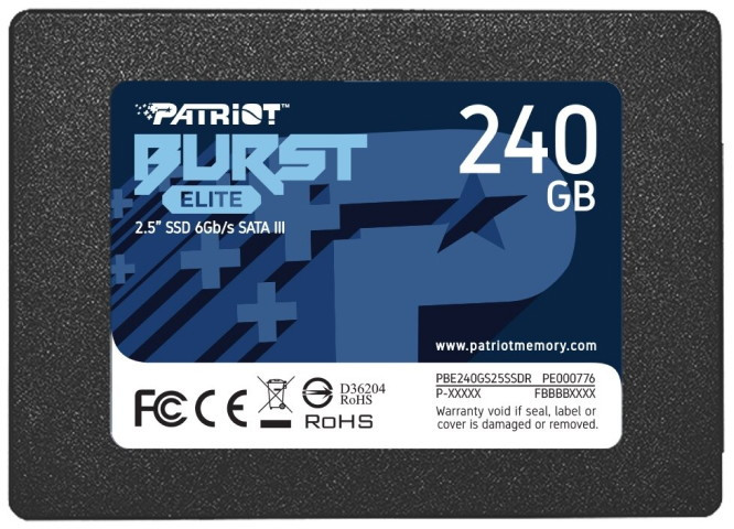 SSD Patriot Burst Elite 240GB PBE240GS25SSDR