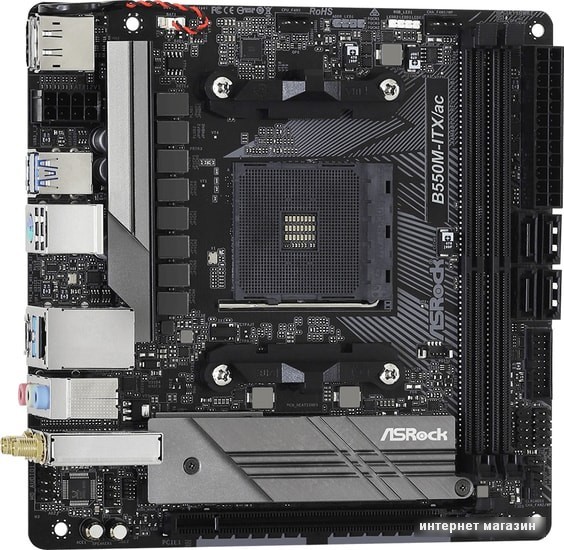 Материнская плата ASRock B550M-ITX/ac