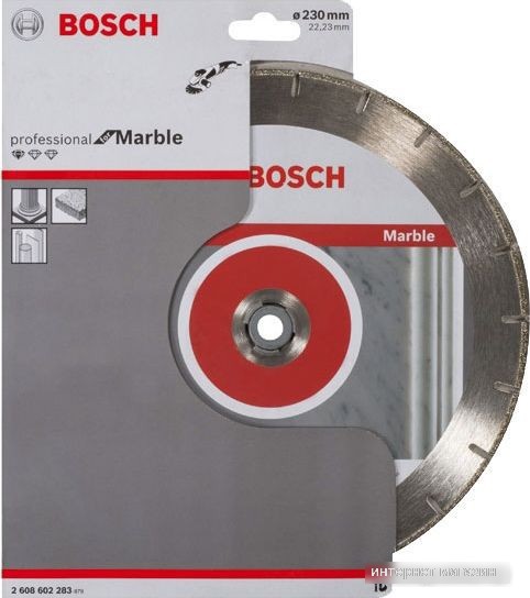 Отрезной диск алмазный Bosch Standard for Marble 2608602283