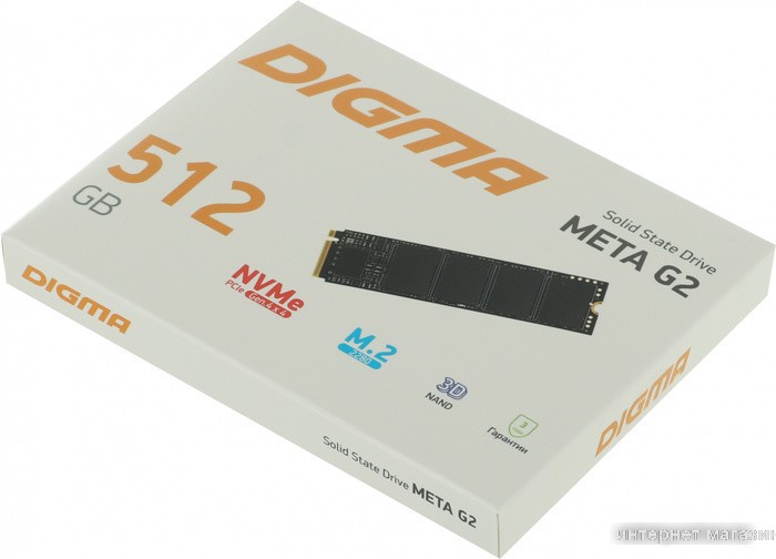 SSD Digma Meta G2 512GB DGSM4512GG23T