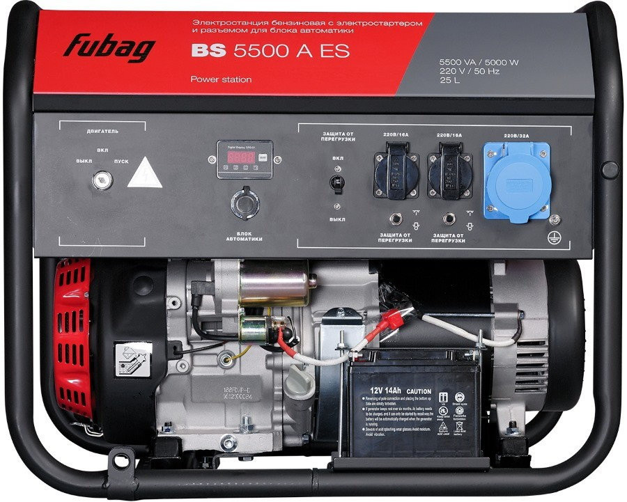 Бензиновый генератор Fubag BS 5500 A ES