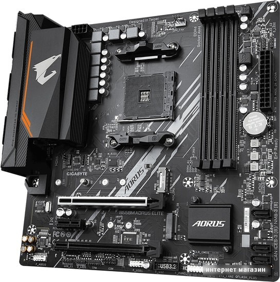 Материнская плата Gigabyte B550M Aorus Elite (rev. 1.0)