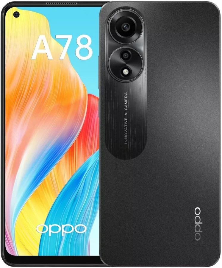 Смартфон Oppo A78 CPH2565 8GB/256GB международная версия (черный)