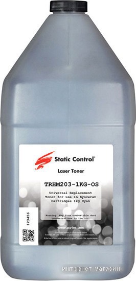 Тонер Static Control для HP LJPM203/227 1 кг