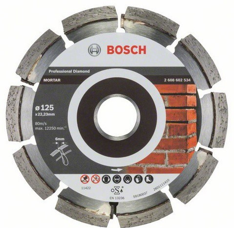 Отрезной диск алмазный Bosch 2.608.602.534