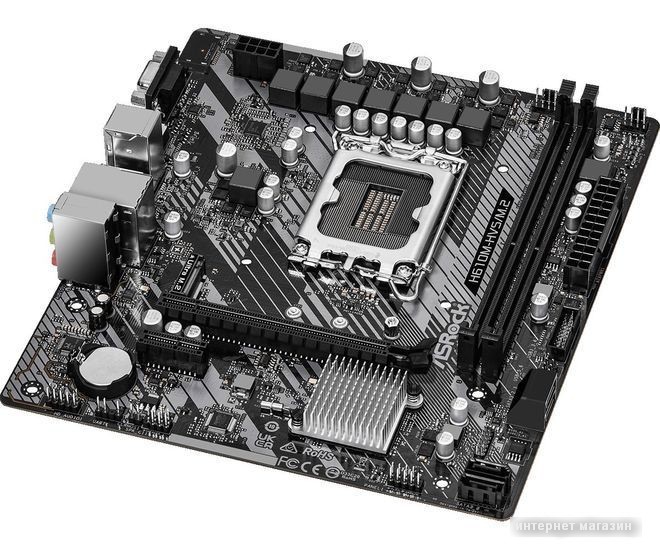 Материнская плата ASRock H610M-HVS/M.2 R2.0