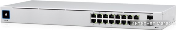 Управляемый коммутатор 2-го уровня Ubiquiti UniFi Switch 16 PoE