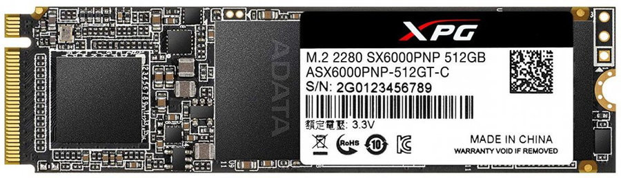 SSD A-Data XPG SX6000 Pro 512GB ASX6000PNP-512GT-C