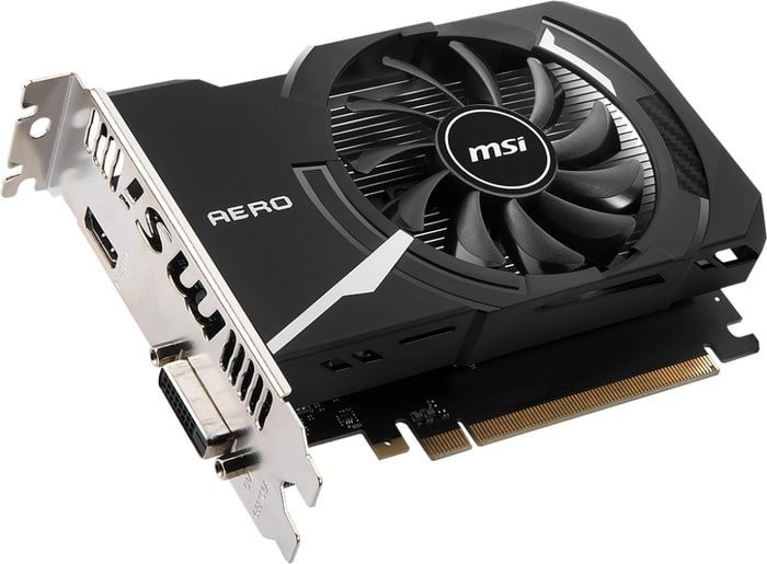 Видеокарта MSI GeForce GT 1030 Aero ITX OC 2GB DDR4