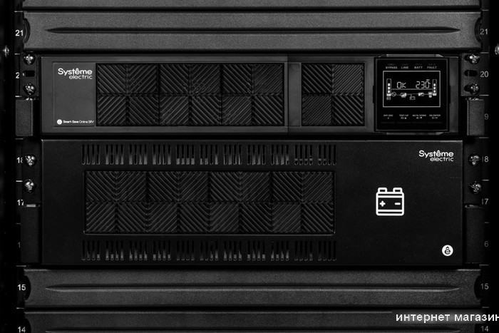 Источник бесперебойного питания Systeme Electric SRVSE6KRTXLI5U