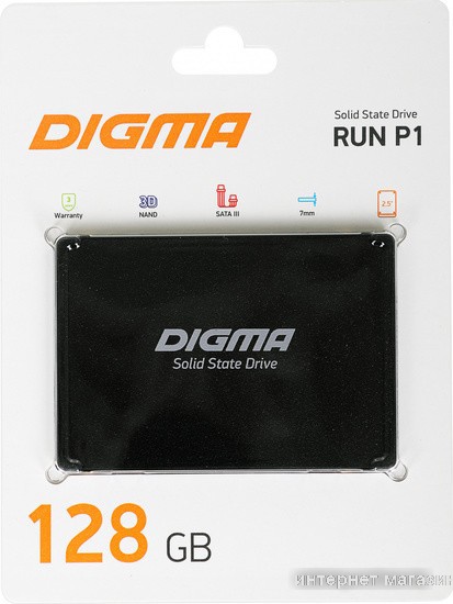 SSD Digma Run P1 1TB DGSR2001TP13T