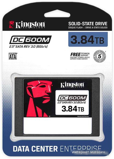 SSD Kingston DC600M 3.84TB SEDC600M/3840G