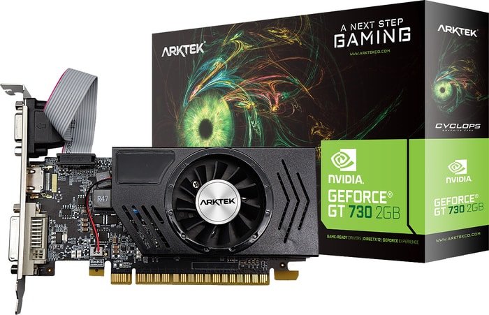 Видеокарта Arktek GeForce GT 730 2GB DDR3 AKN730D3S2GL1