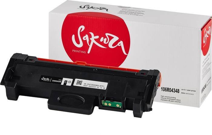 Картридж Sakura Printing SA106R04348 (аналог Xerox 106R04348)