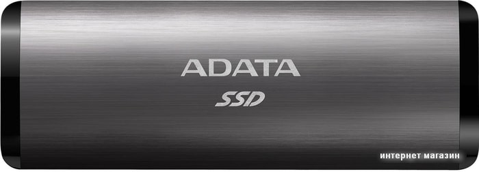 Внешний накопитель A-Data SE760 256GB ASE760-256GU32G2-CTI (титан)