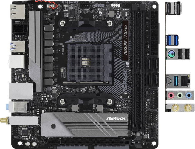 Материнская плата ASRock A520M-ITX/ac