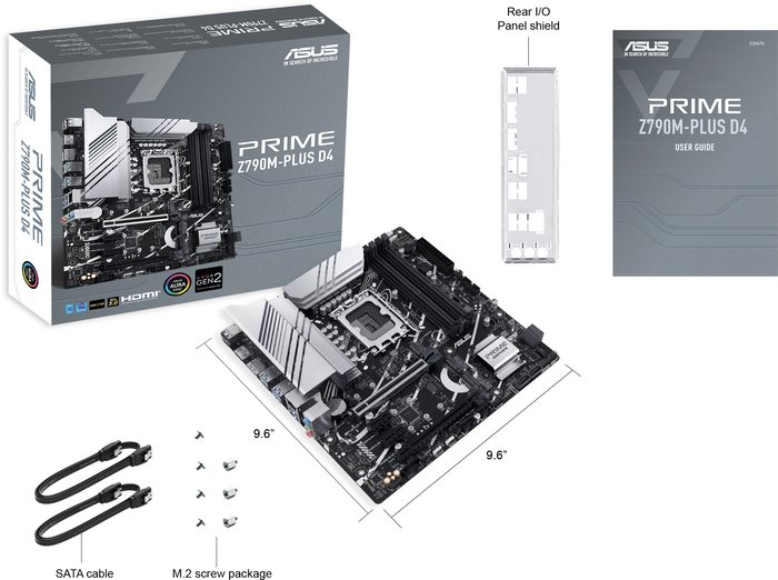 Материнская плата ASUS Prime Z790M-PLUS D4