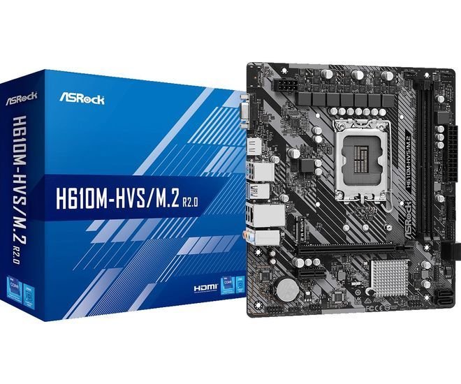 Материнская плата ASRock H610M-HVS/M.2 R2.0