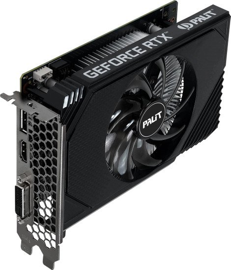 Видеокарта Palit GeForce RTX 3050 StormX 6GB NE63050018JE-1070F