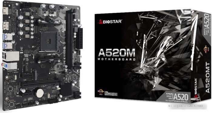 Материнская плата BIOSTAR A520MT Ver. 6.0