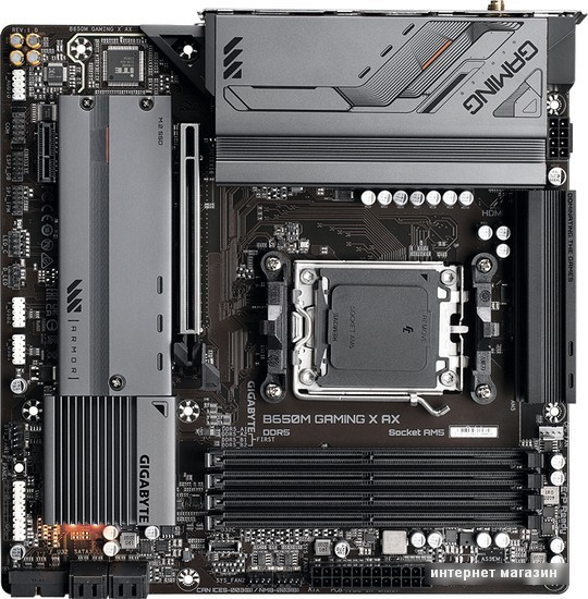 Материнская плата Gigabyte B650M Gaming X AX (rev. 1.x)