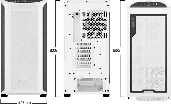 Корпус be quiet! Shadow Base 800 DX White BGW62