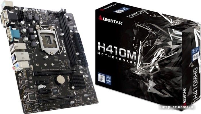 Материнская плата BIOSTAR H410MHG Ver. 6.0