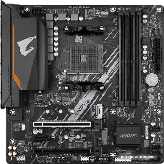 Материнская плата Gigabyte B550M Aorus Elite (rev. 1.0)